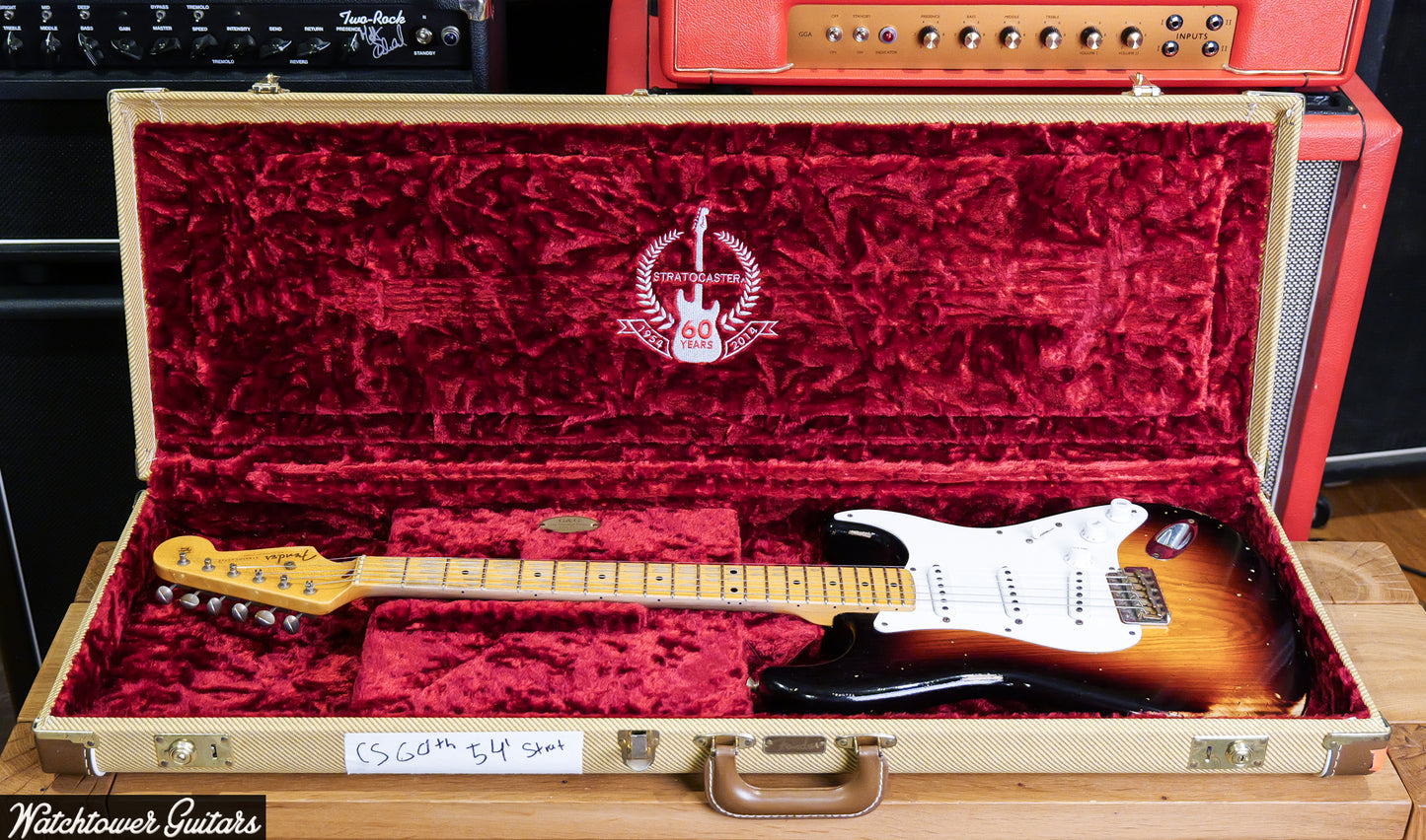 2014 60th Ann. '54 Fender Custom Shop Stratocaster Sunburst