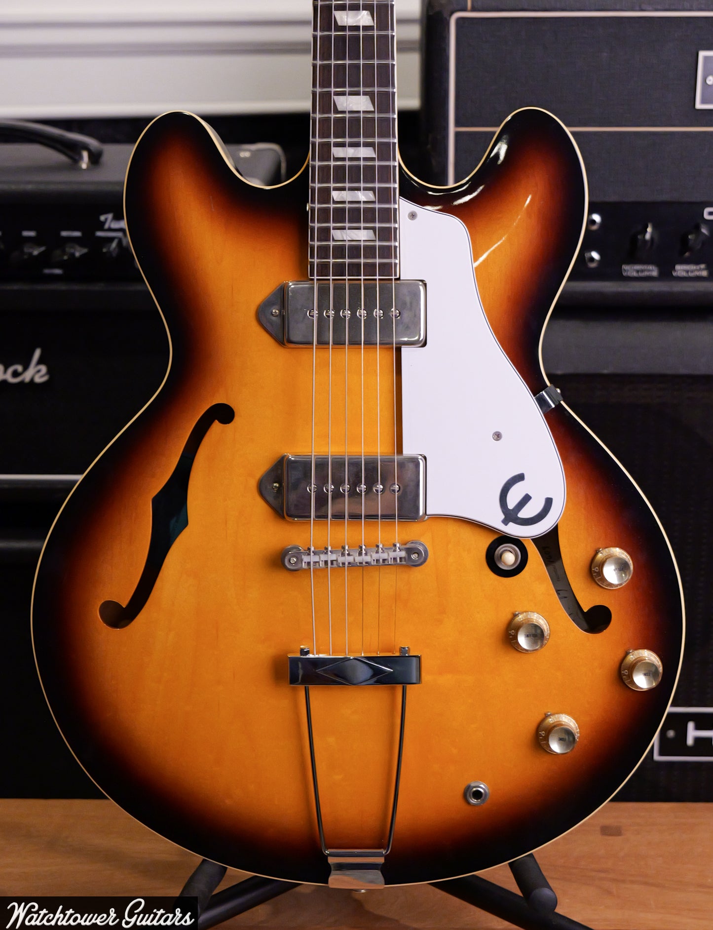 2004 Epiphone "1965" John Lennon Casino Vintage Sunburst