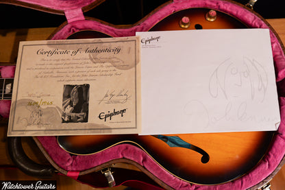 2004 Epiphone "1965" John Lennon Casino Vintage Sunburst