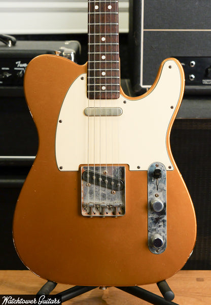 2017 Danocaster Style T Custom Copper Voodoo Pickups