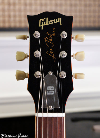 2008 Gibson Custom Shop Hot Rod 58 Les Paul Translucent Cherry Red with Ghost Flames