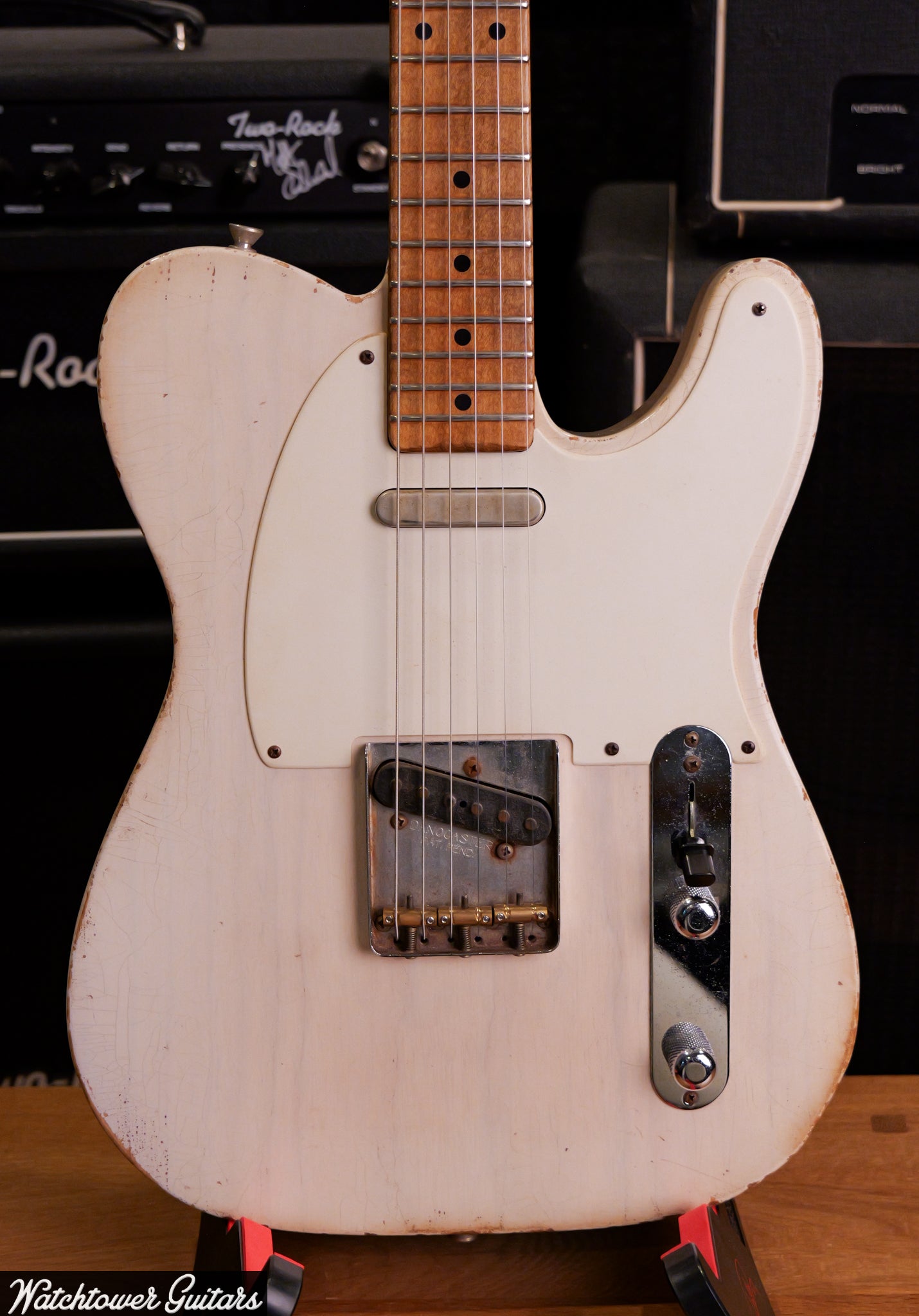 2018 Danocaster Single Cut Blonde