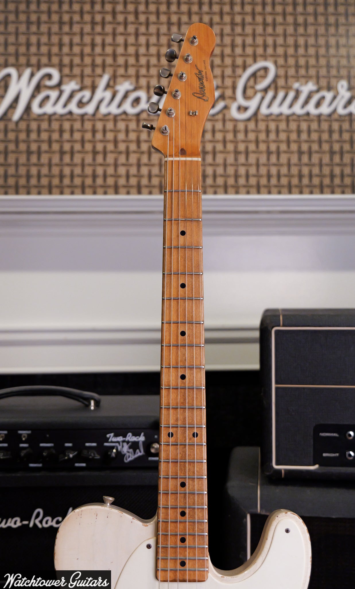 2018 Danocaster Single Cut Blonde