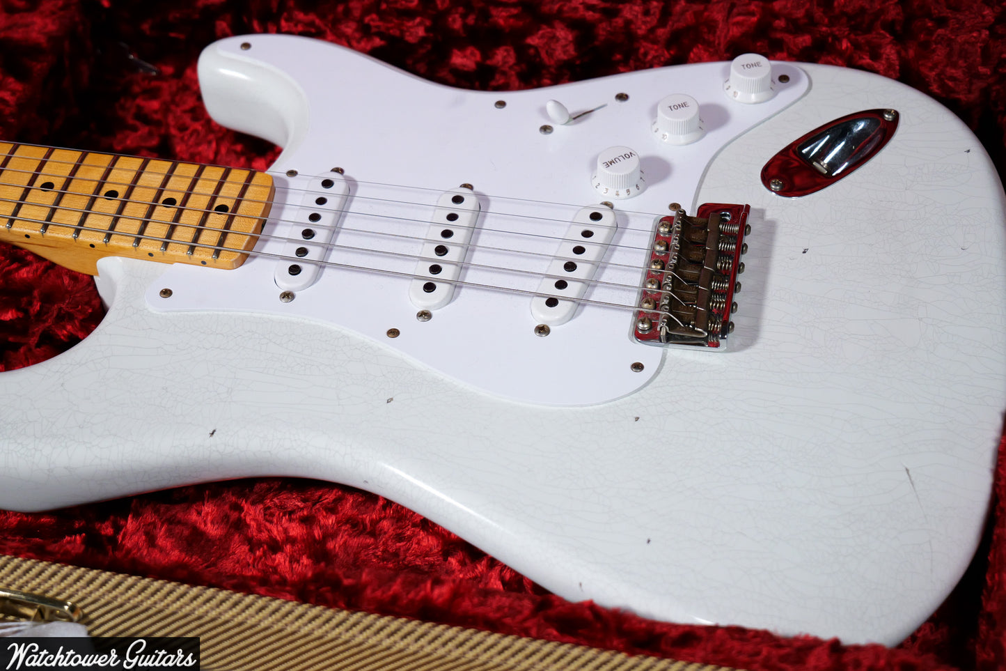 2023 Fender Custom Shop  70th Ann. '54 Stratocaster Journeyman Relic Olympic White
