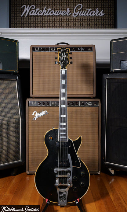 1956 Les Paul Custom Ebony Factory Dogbone & Bigsby