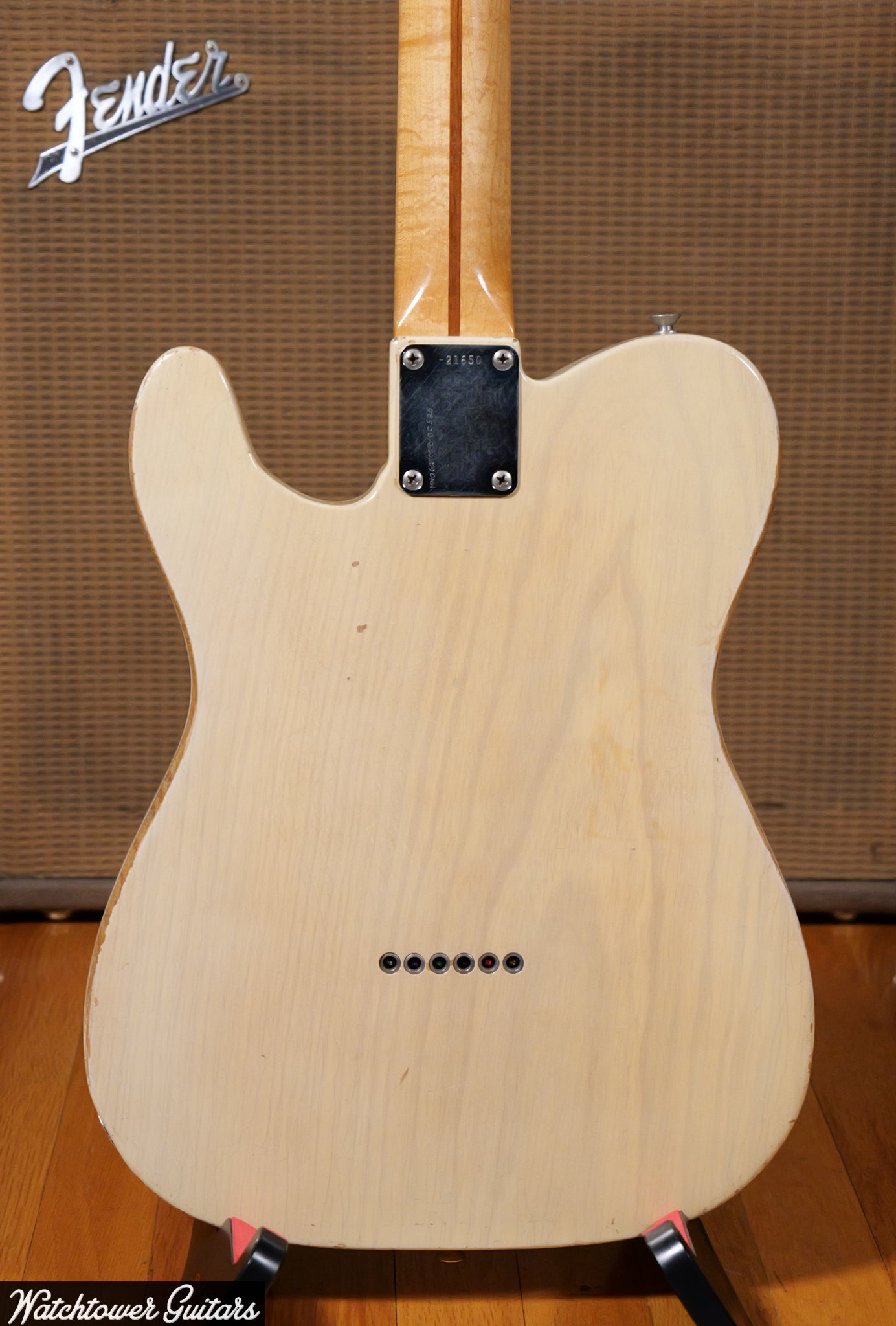 1957 Fender Telecaster White Guard Blonde