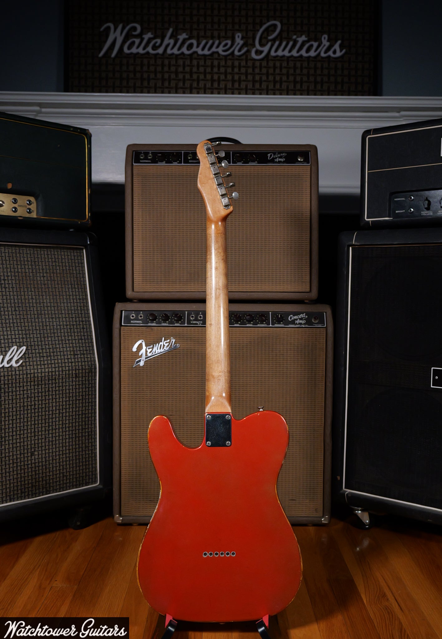 2025 Danocaster Single Cut Candy Apple Red