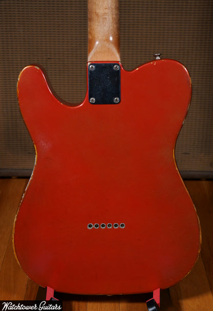 2025 Danocaster Single Cut Candy Apple Red