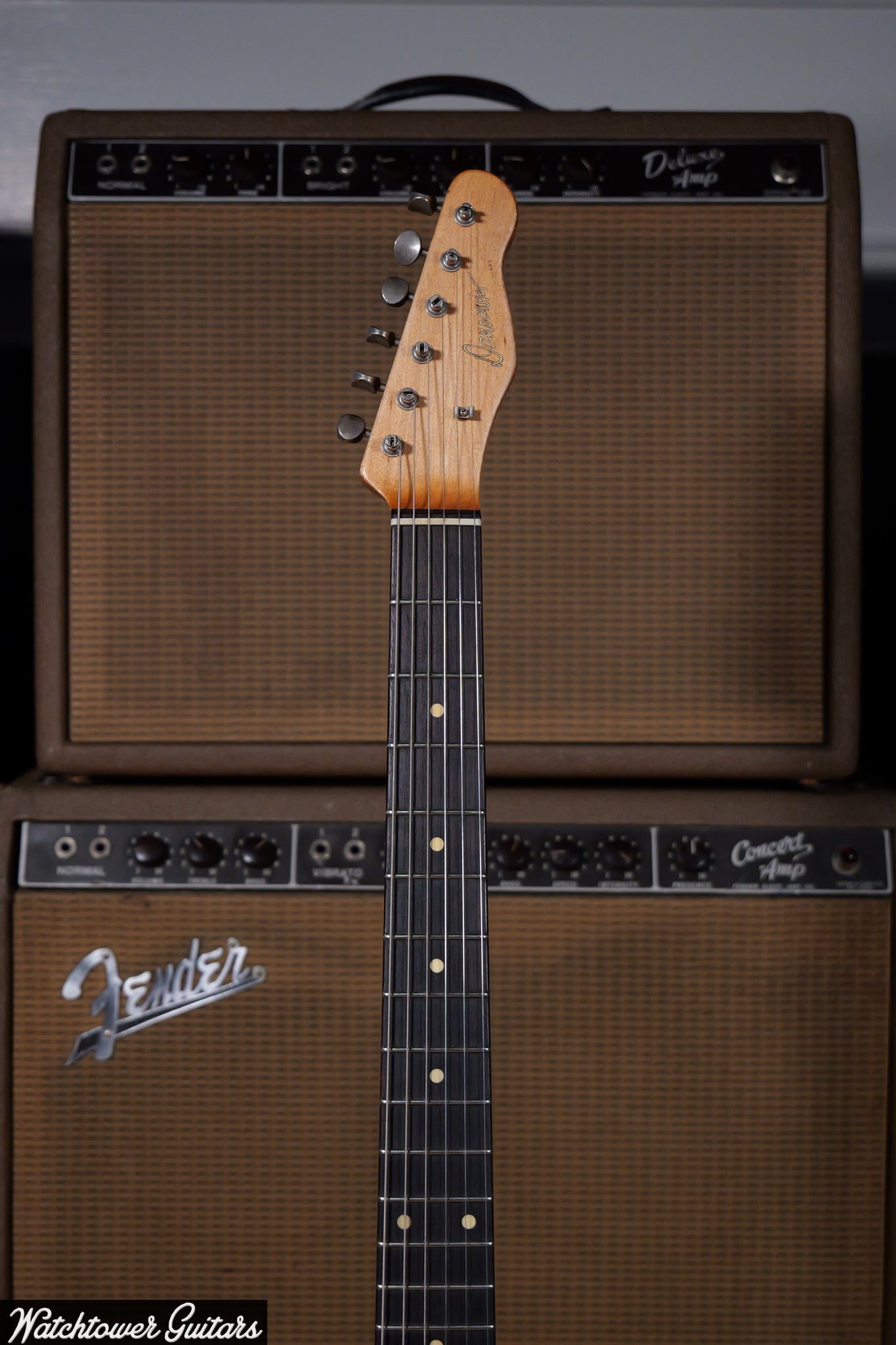 2025 Danocaster Single Cut Candy Apple Red