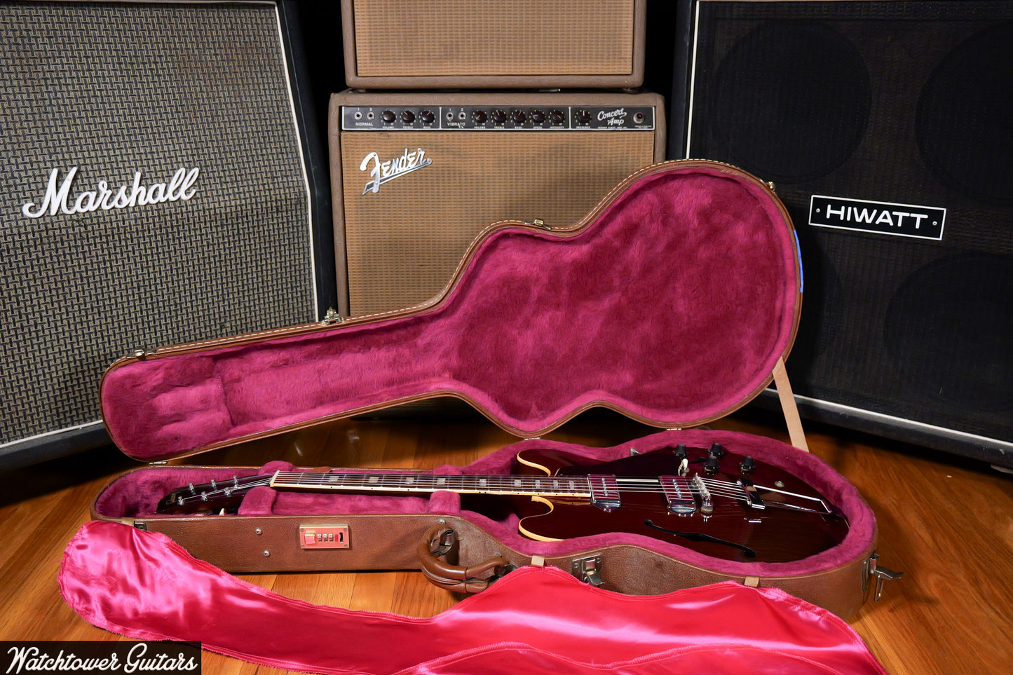 1967 Gibson ES-330 TDC Sparkling Burgundy