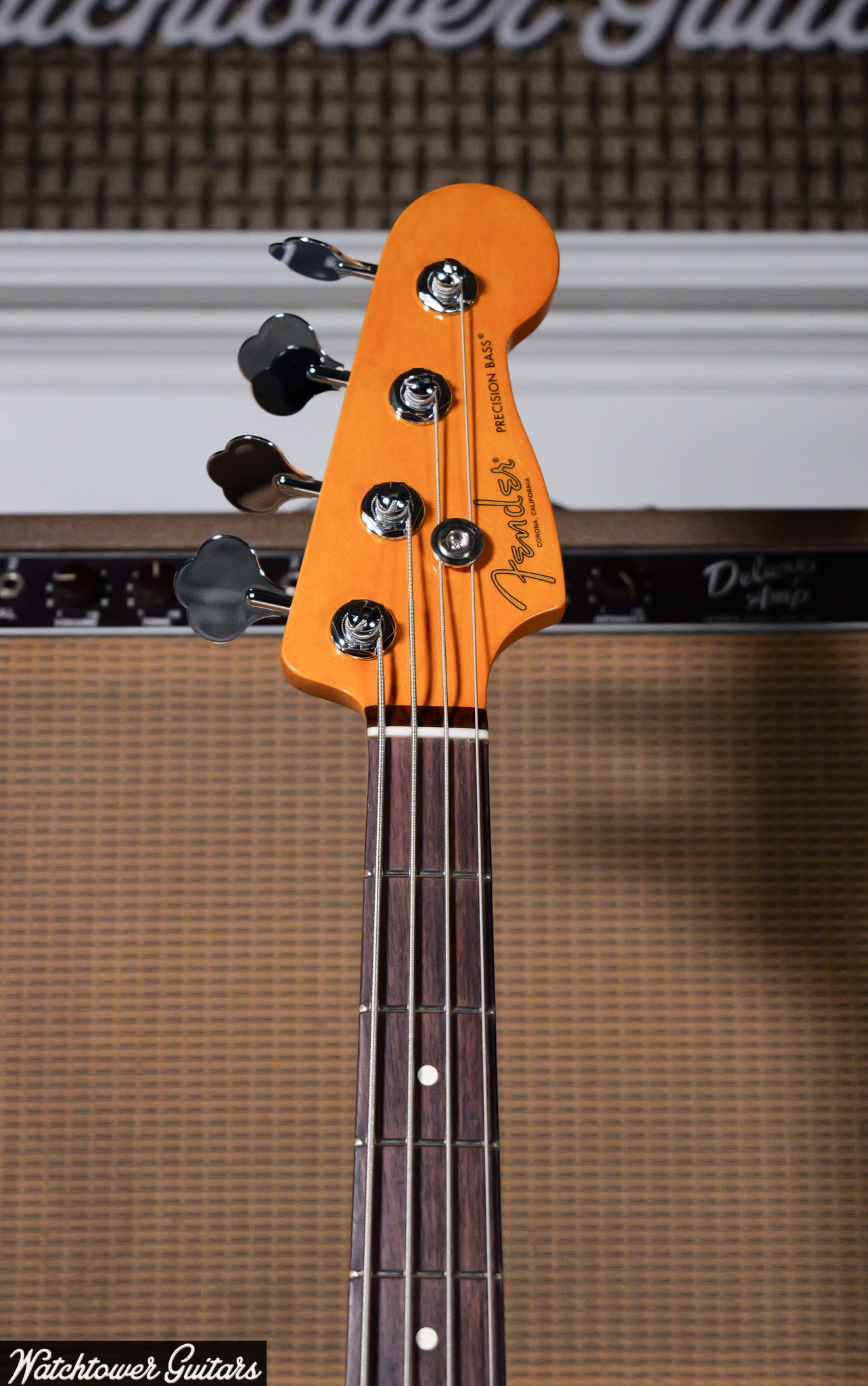 2024 Fender P Bass American Professional II Mystic Surf Green