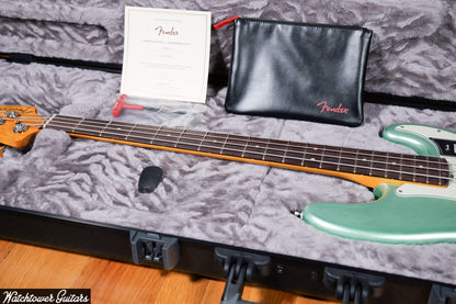 2024 Fender P Bass American Professional II Mystic Surf Green