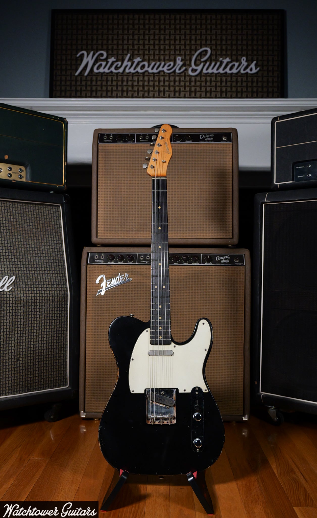 2026 Danocaster Single Cut Black