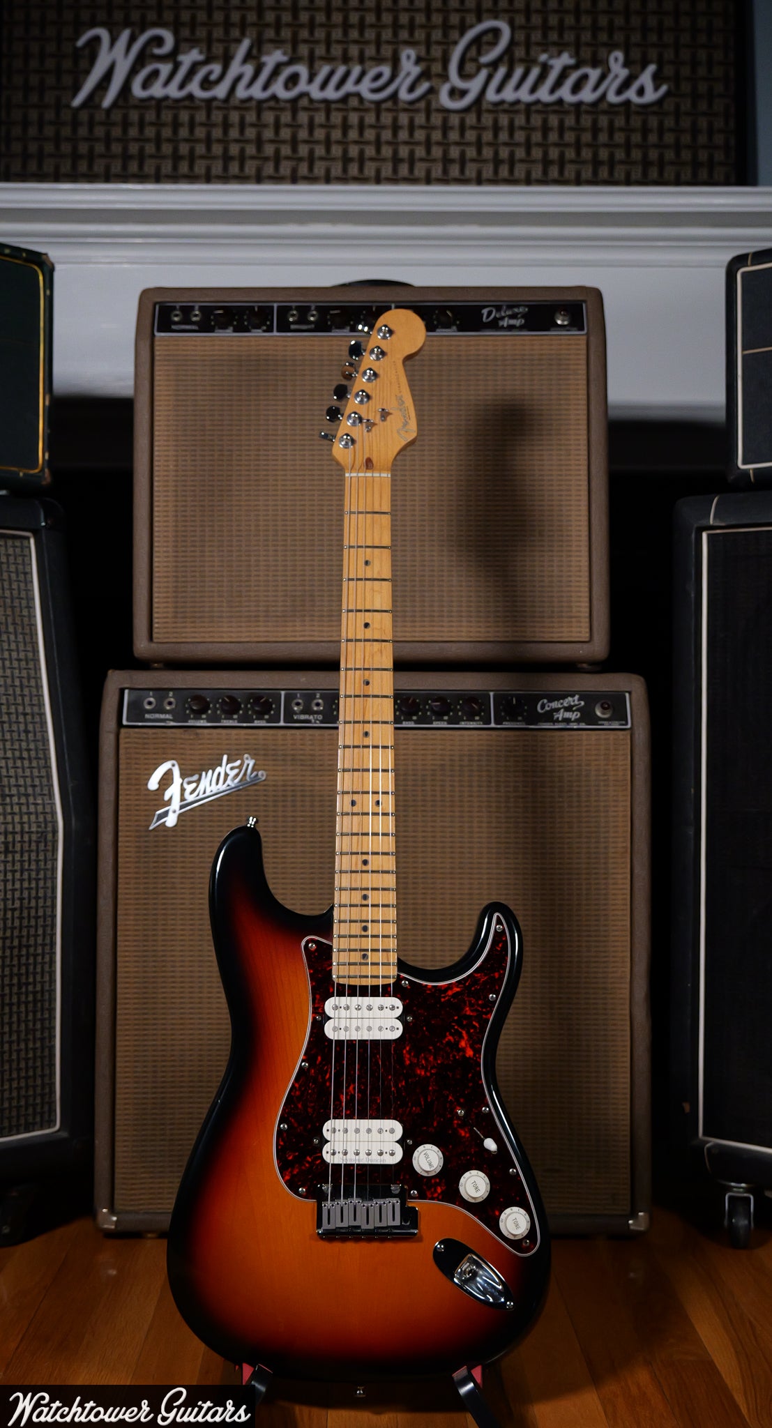 1997 Fender American Big Apple Stratocaster Sunburst