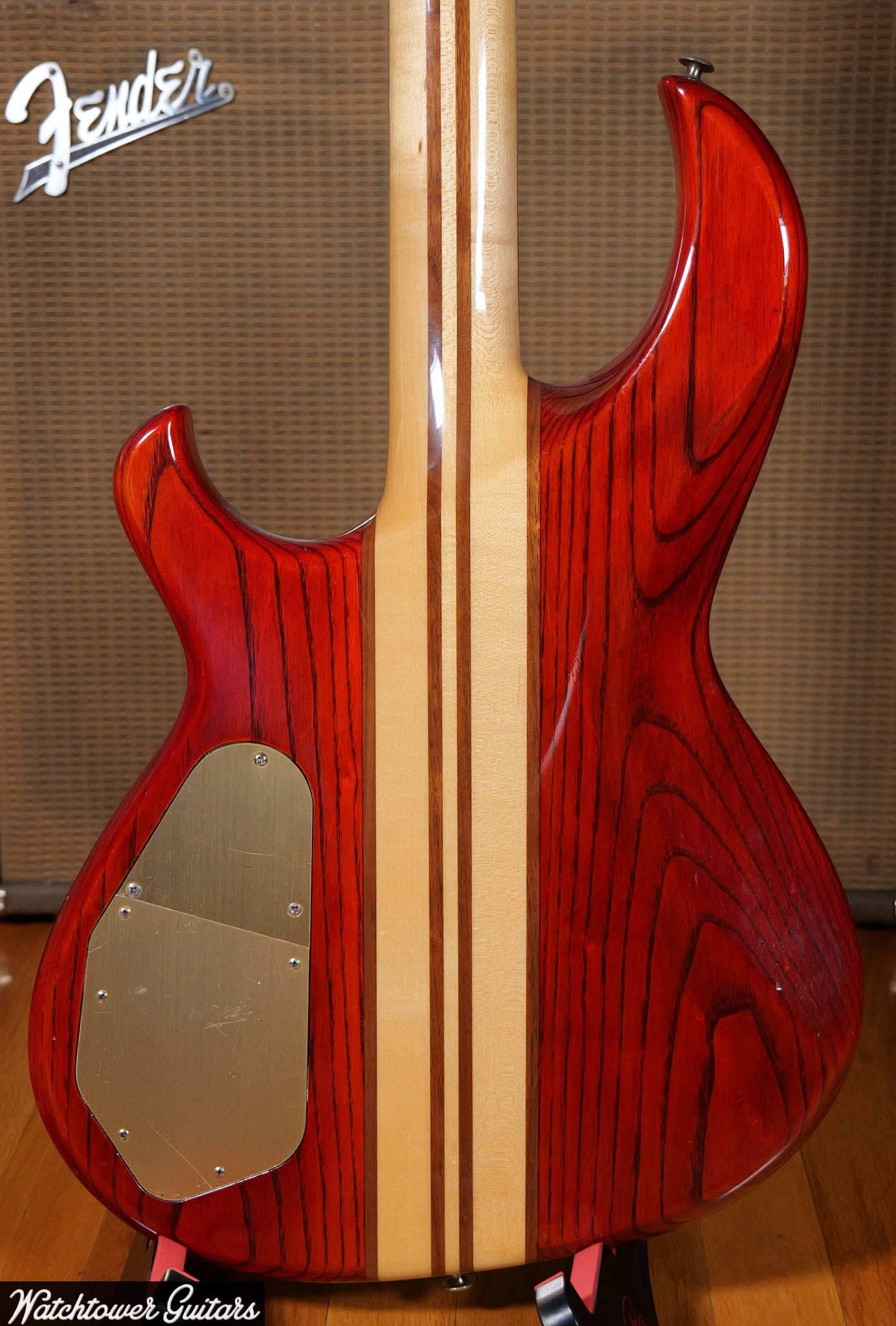 1984 Aria Pro SB-1000 Padouk Red