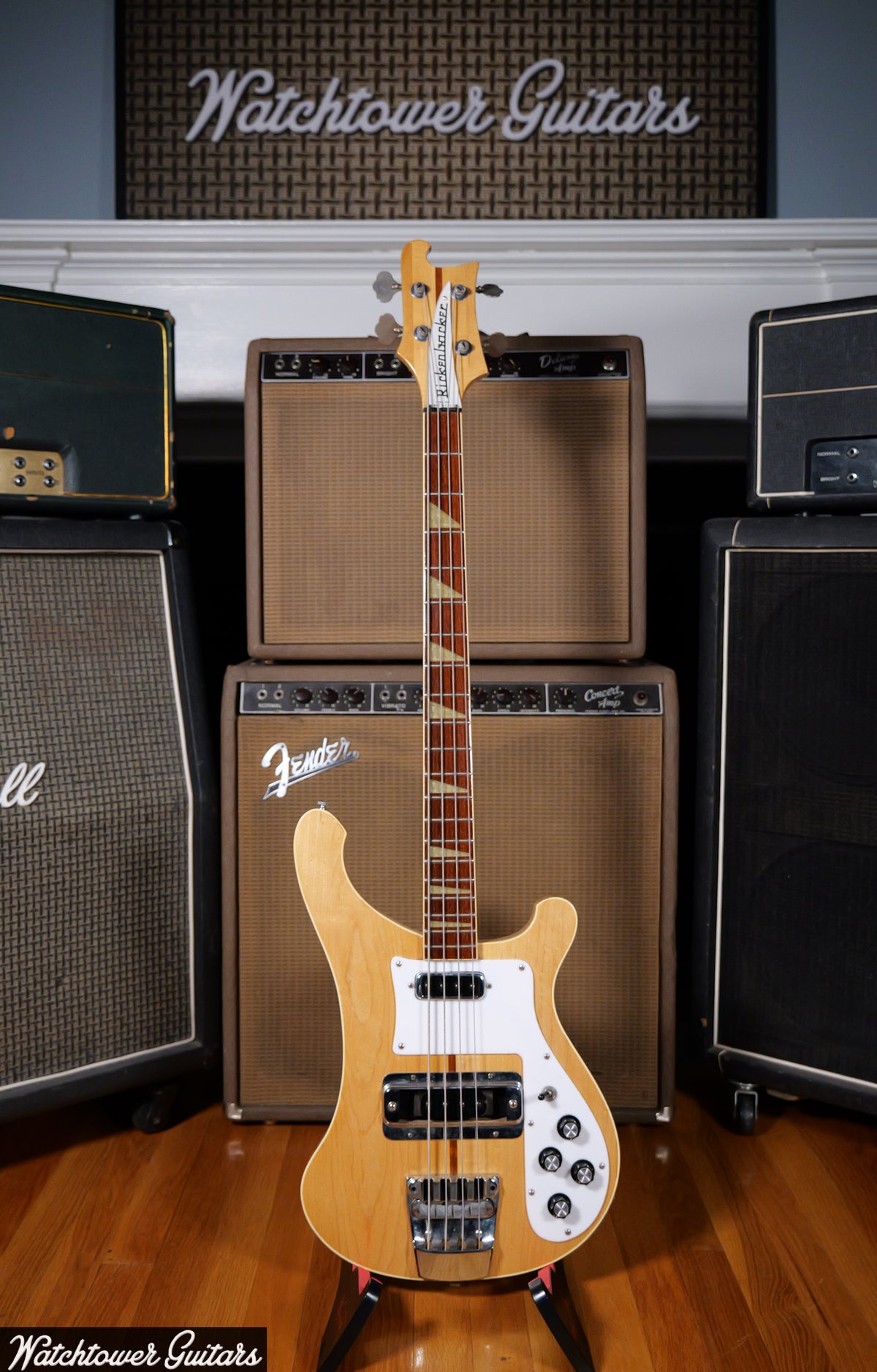 1974 Rickenbacker 4001 Bass Mapleglo