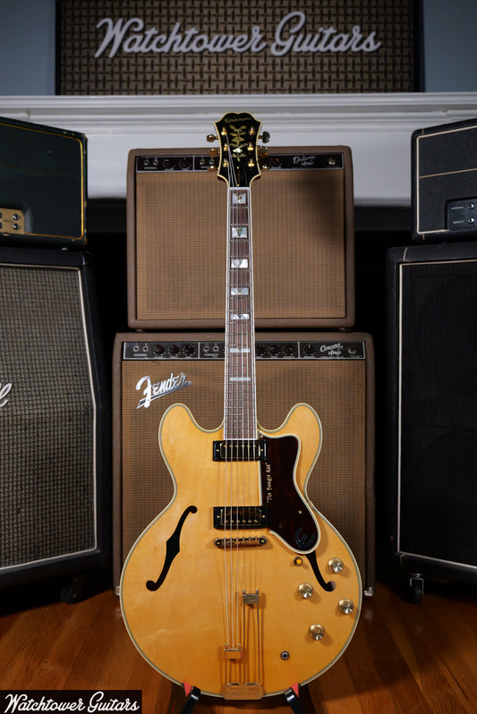 2000 Epiphone "1964" John Lee Hooker "The Boogie Man" Sheraton Natural