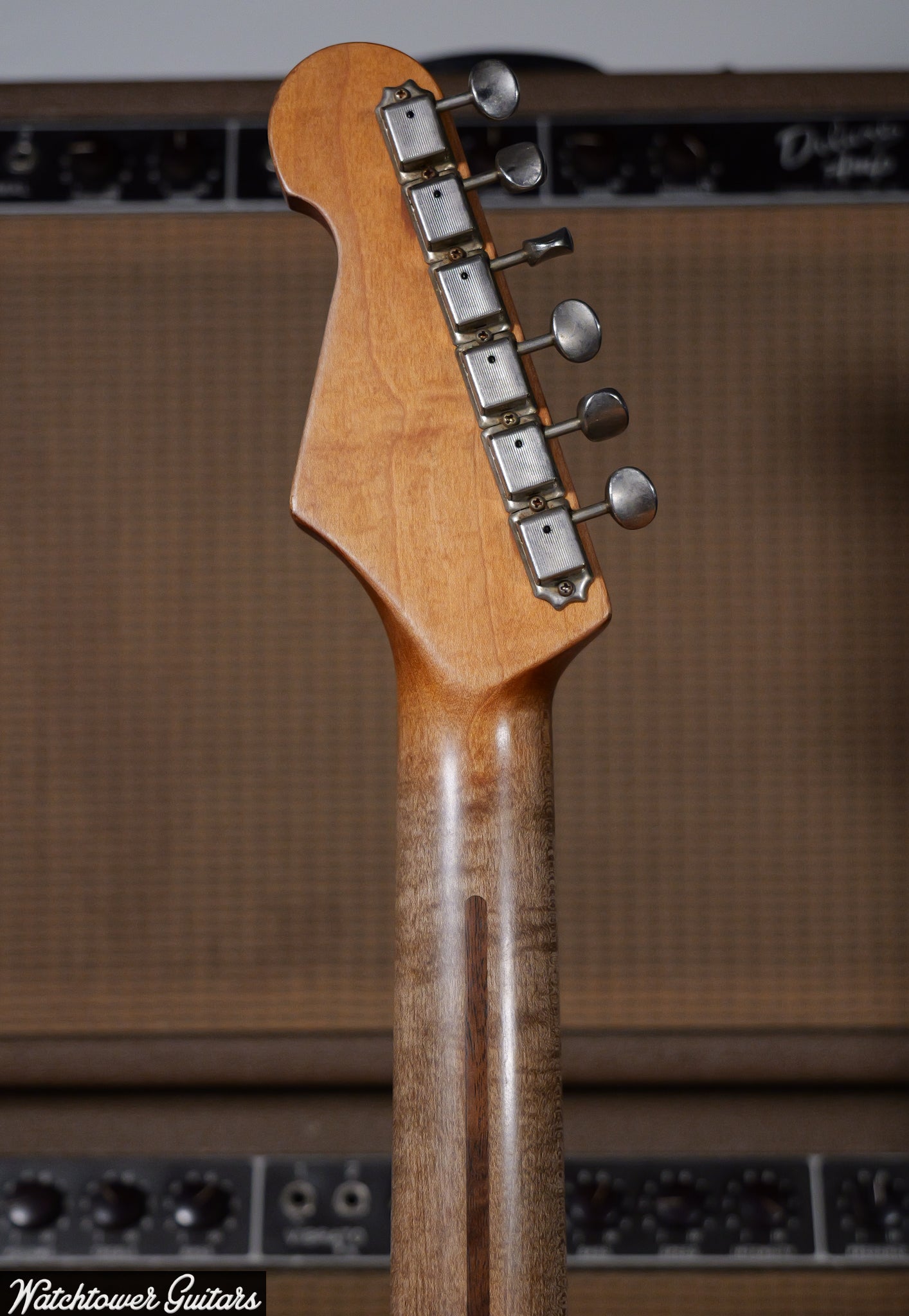 2015 Danocaster Double Cut Fiesta Red