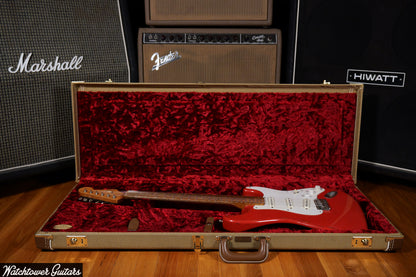 2015 Danocaster Double Cut Fiesta Red