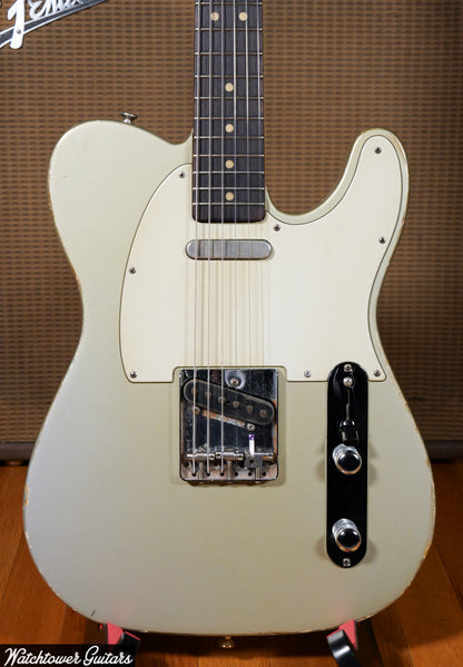 2025 Danocaster Single Cut Inca Silver with Glaser Bender !