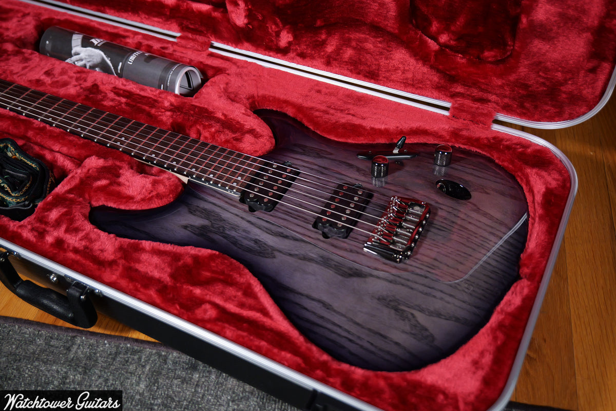 2026 Ibanez Prestige S6621AH Transparent Gray Burst