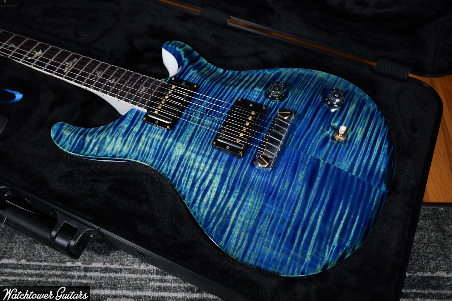 Paul Reed Smith PRS McCarty 10 Top *Sprayer's Choice* River Blue Pearl