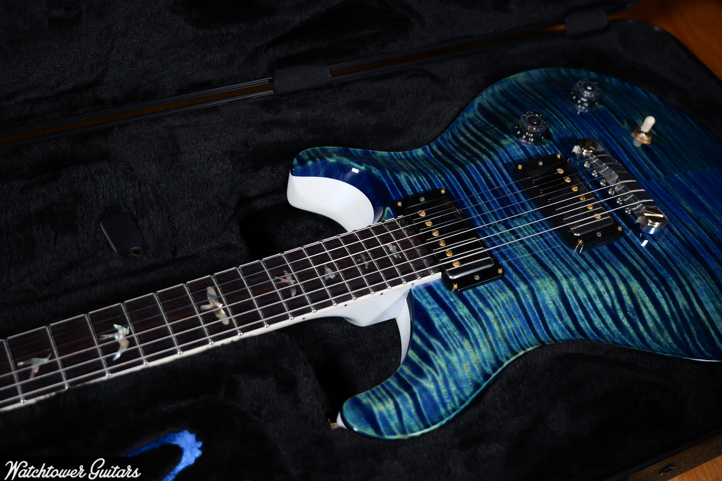 Paul Reed Smith PRS McCarty 10 Top *Sprayer's Choice* River Blue Pearl