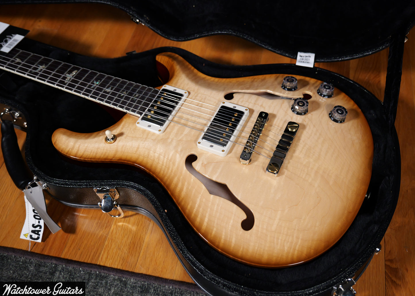 Paul Reed Smith PRS McCarty 594 Hollowbody II 10 Top *Sprayer's Choice* Vintage Natural