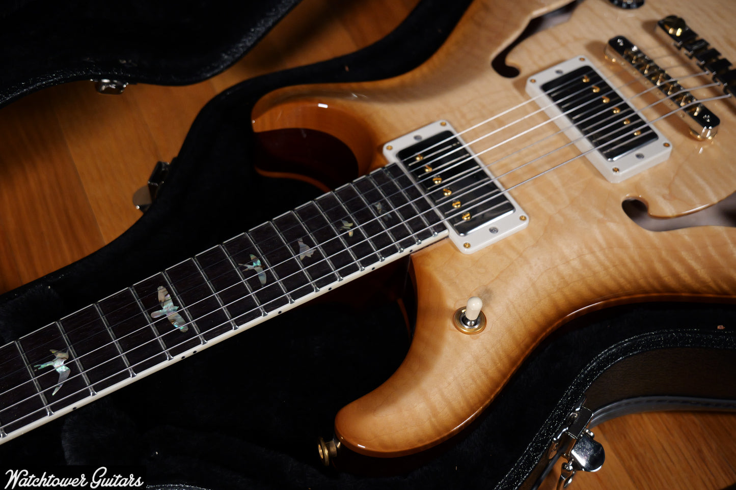Paul Reed Smith PRS McCarty 594 Hollowbody II 10 Top *Sprayer's Choice* Vintage Natural