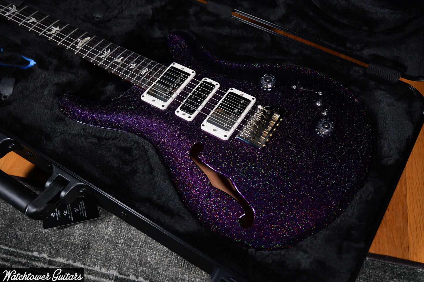 Paul Reed Smith PRS Special Semi Hollow *Sprayer's Choice* Purple Holoflake
