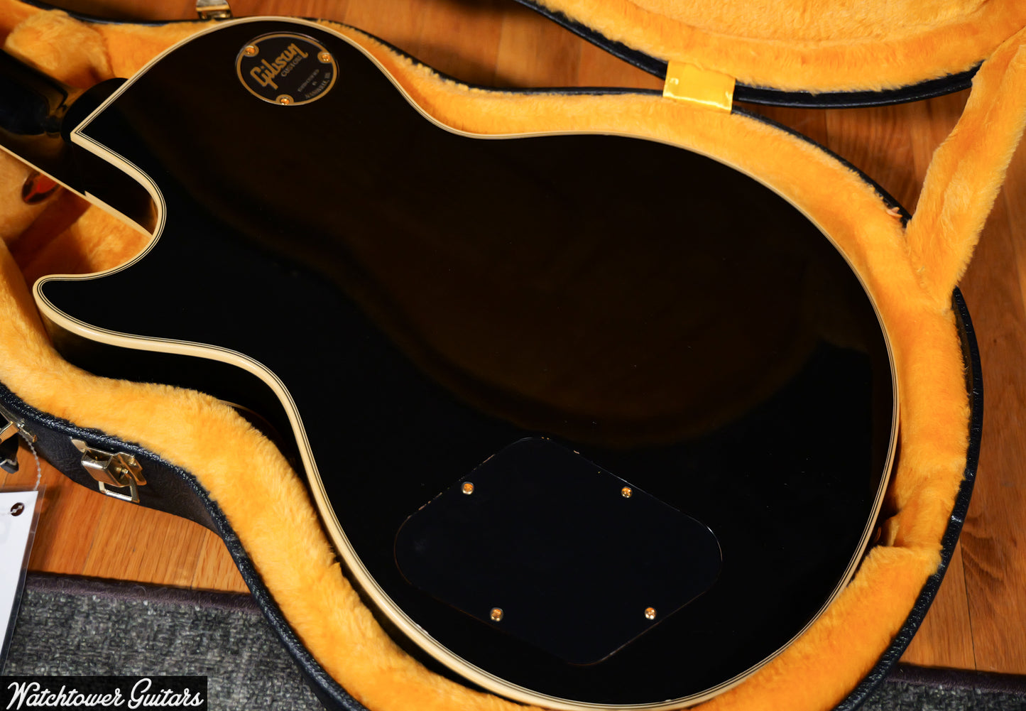 2023 Gibson 1957 Les Paul Custom Murphy Lab Ultra Light Aging Ebony