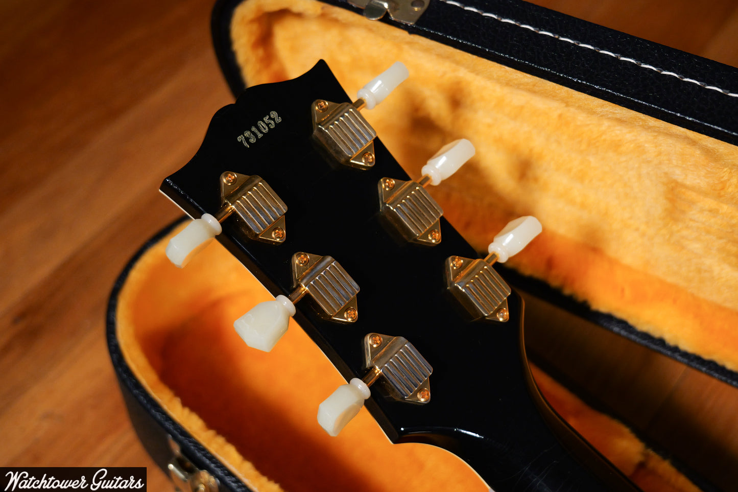 2023 Gibson 1957 Les Paul Custom Murphy Lab Ultra Light Aging Ebony