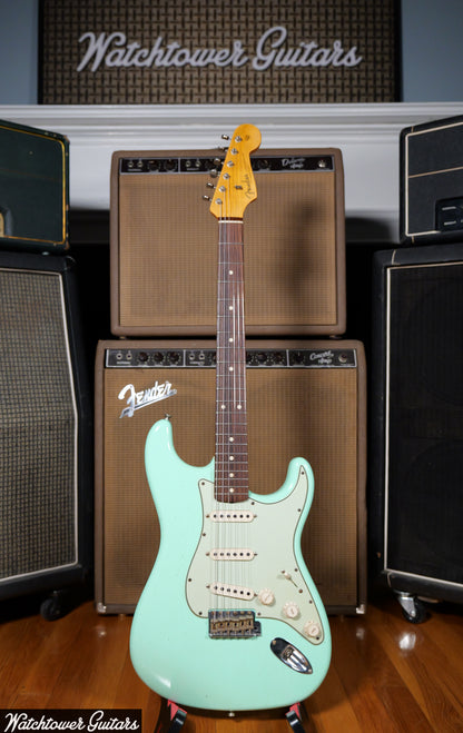 2019 Fender Custom Shop Wildwood 10 '61 Stratocaster Surf Green Journeyman Relic Josefina Hand Wound