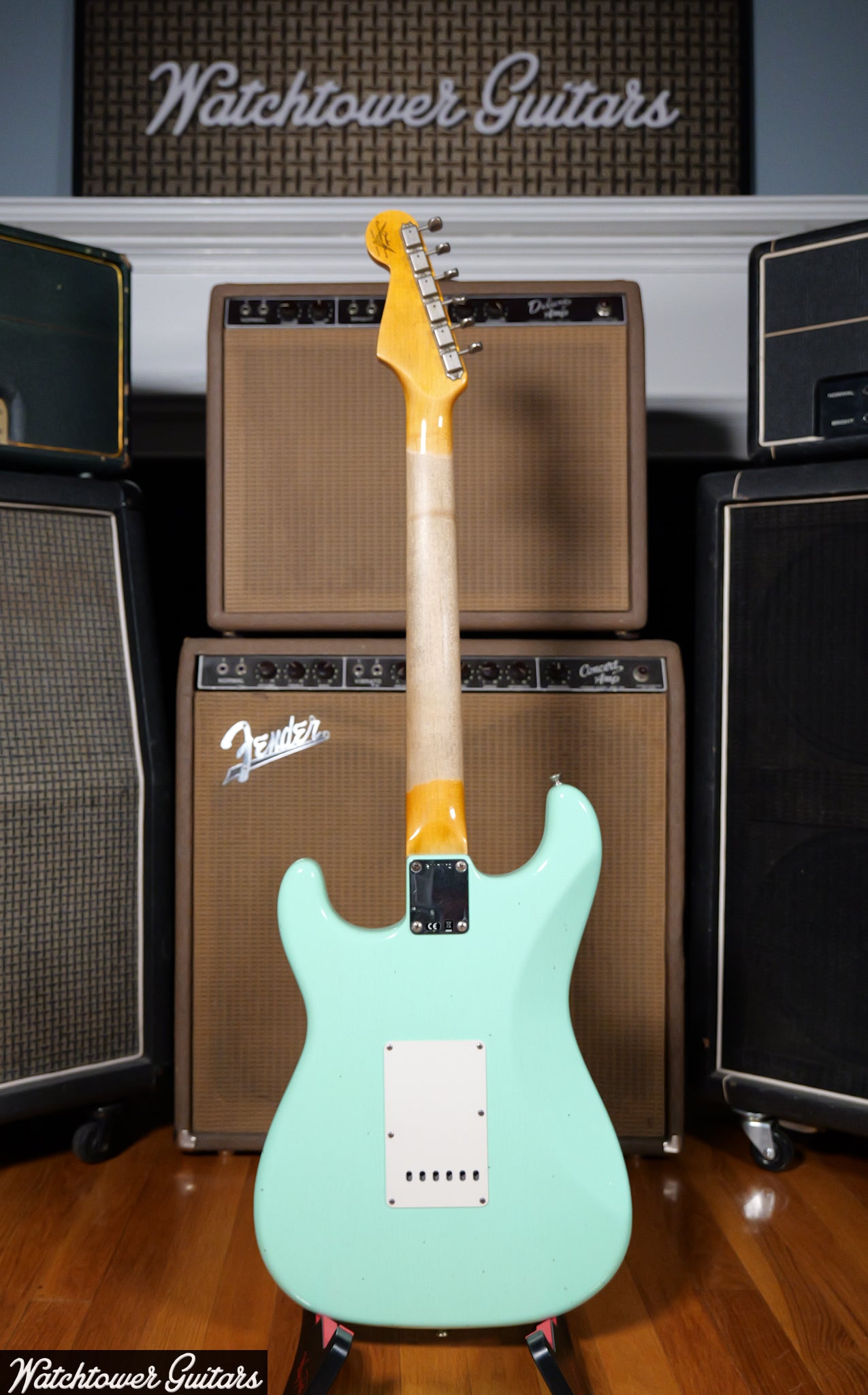 2019 Fender Custom Shop Wildwood 10 '61 Stratocaster Surf Green Journeyman Relic Josefina Hand Wound
