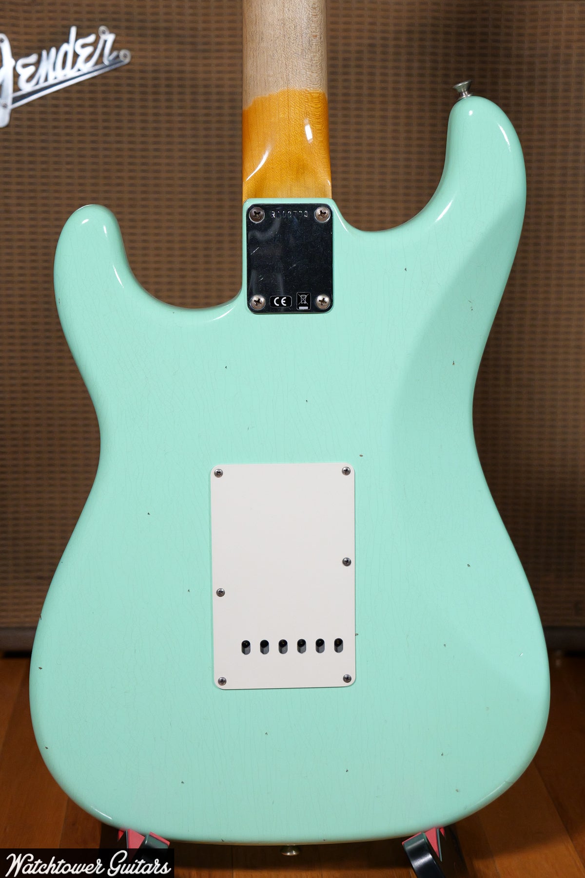 2019 Fender Custom Shop Wildwood 10 '61 Stratocaster Surf Green Journeyman Relic Josefina Hand Wound