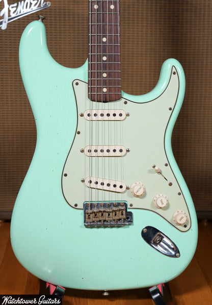 2019 Fender Custom Shop Wildwood 10 '61 Stratocaster Surf Green Journeyman Relic Josefina Hand Wound