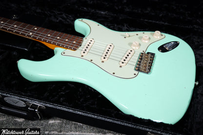 2019 Fender Custom Shop Wildwood 10 '61 Stratocaster Surf Green Journeyman Relic Josefina Hand Wound