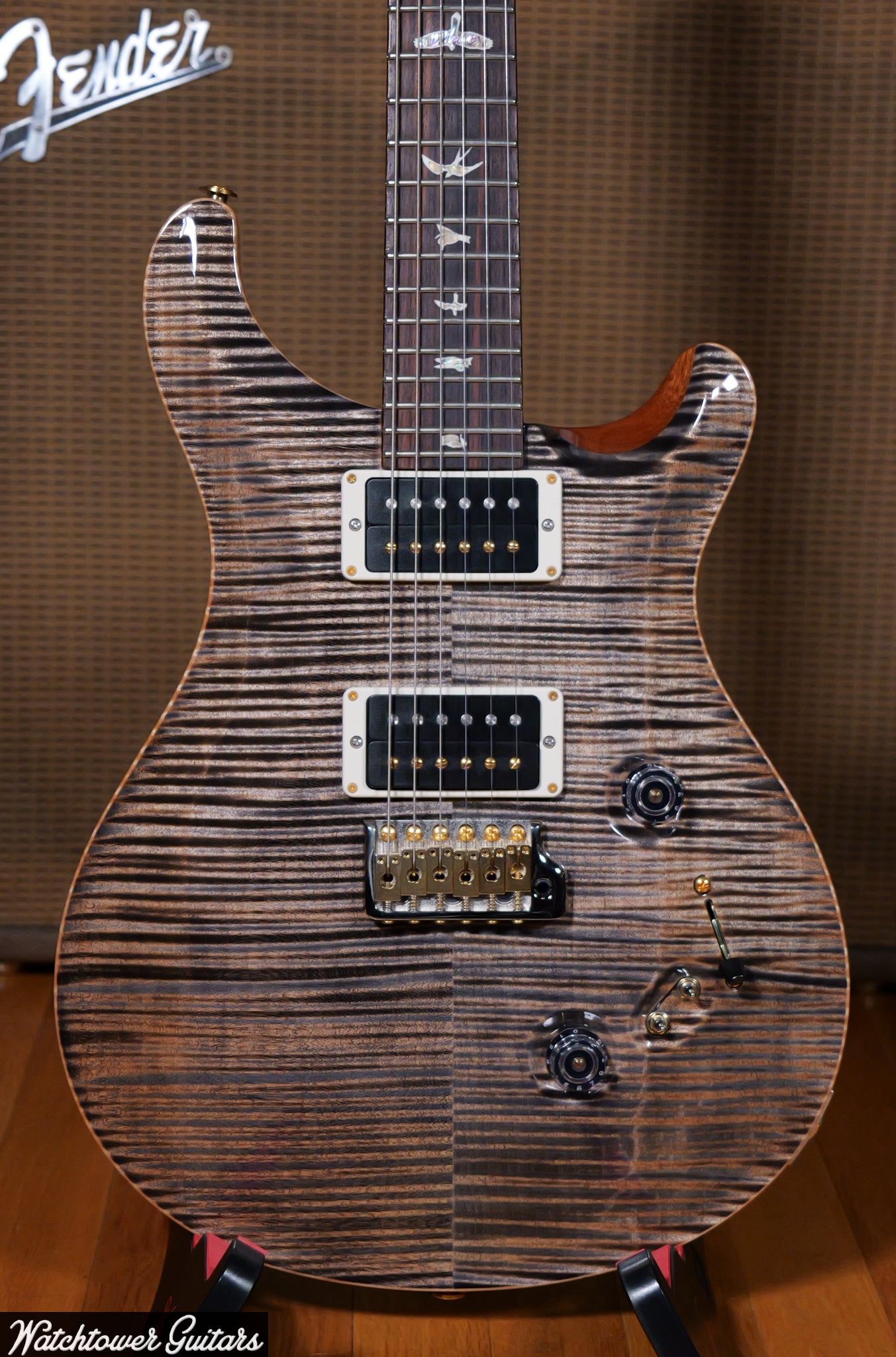 2020 Paul Reed Smith PRS Custom 24-08 10 Top Charcoal