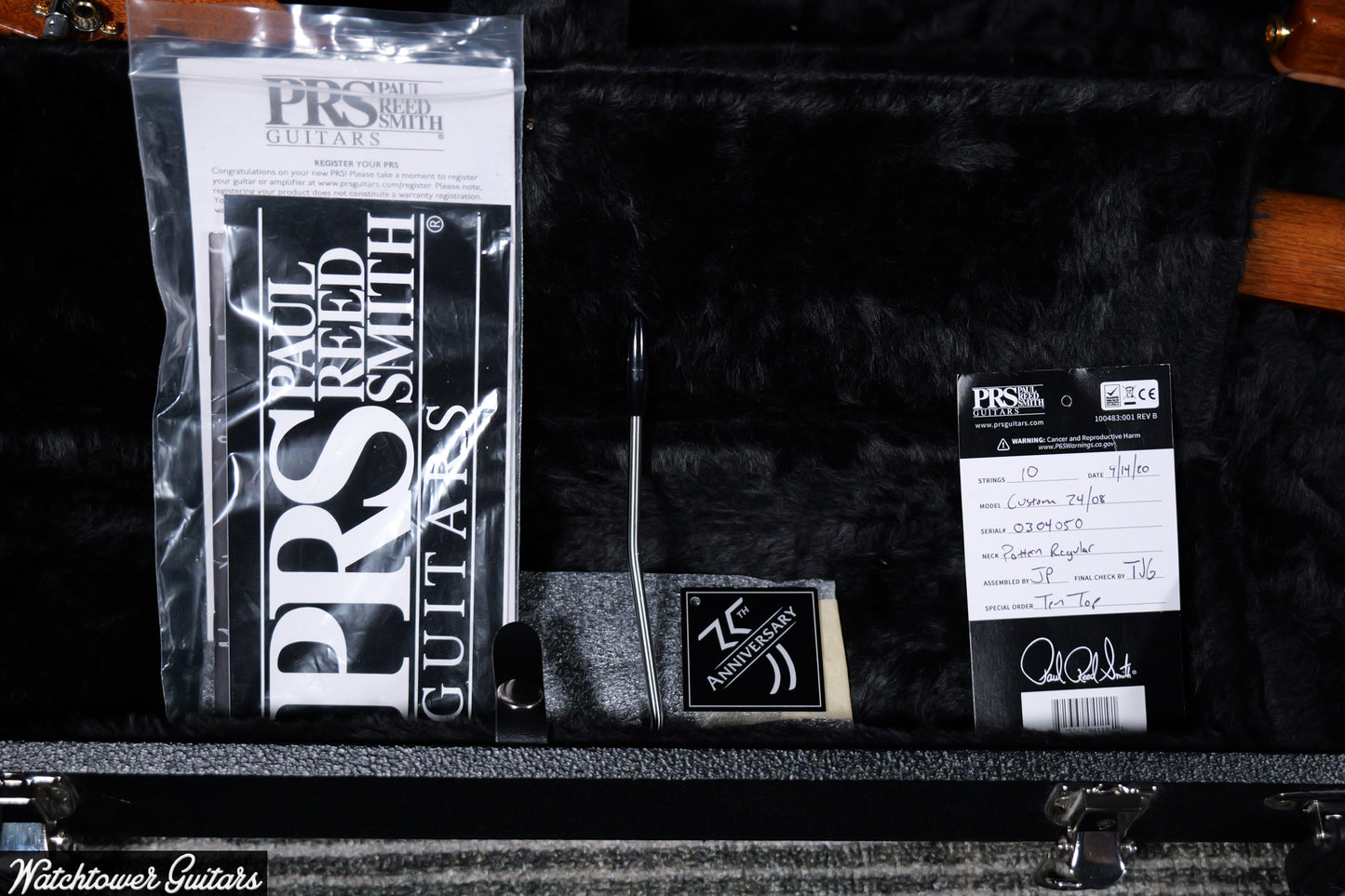 2020 Paul Reed Smith PRS Custom 24-08 10 Top Charcoal
