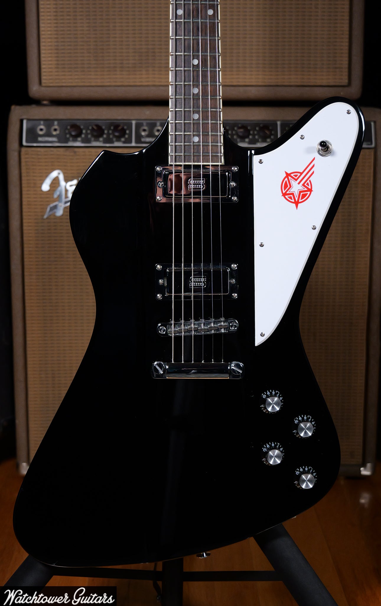 2013 Washburn PS10 Starfire Paul Stanley Model Seymour Duncan Firebird pickups