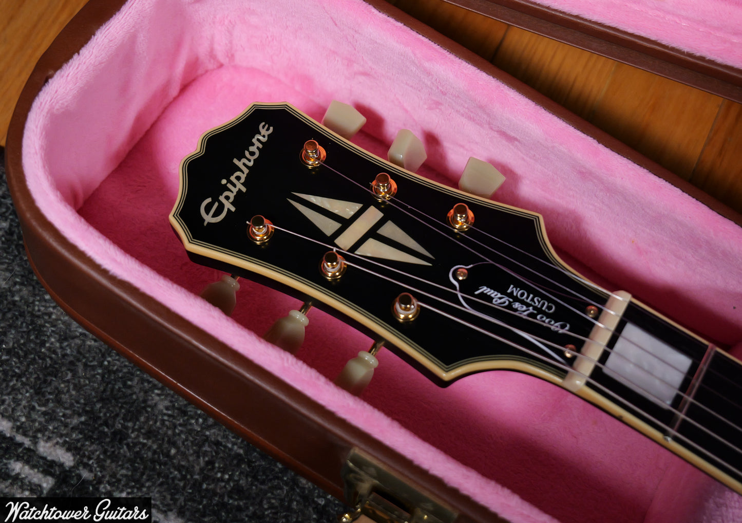 2016 Epiphone Ltd Inspired by 1955 Les Paul Custom Ebony