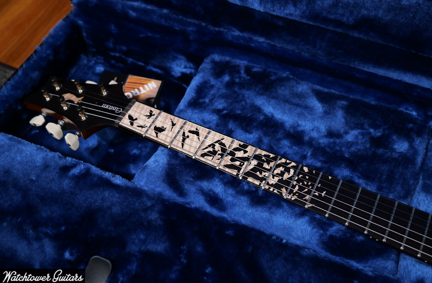 Paul Reed Smith PRS Custom 24 Birds of a Feather Limited Honey Gold
