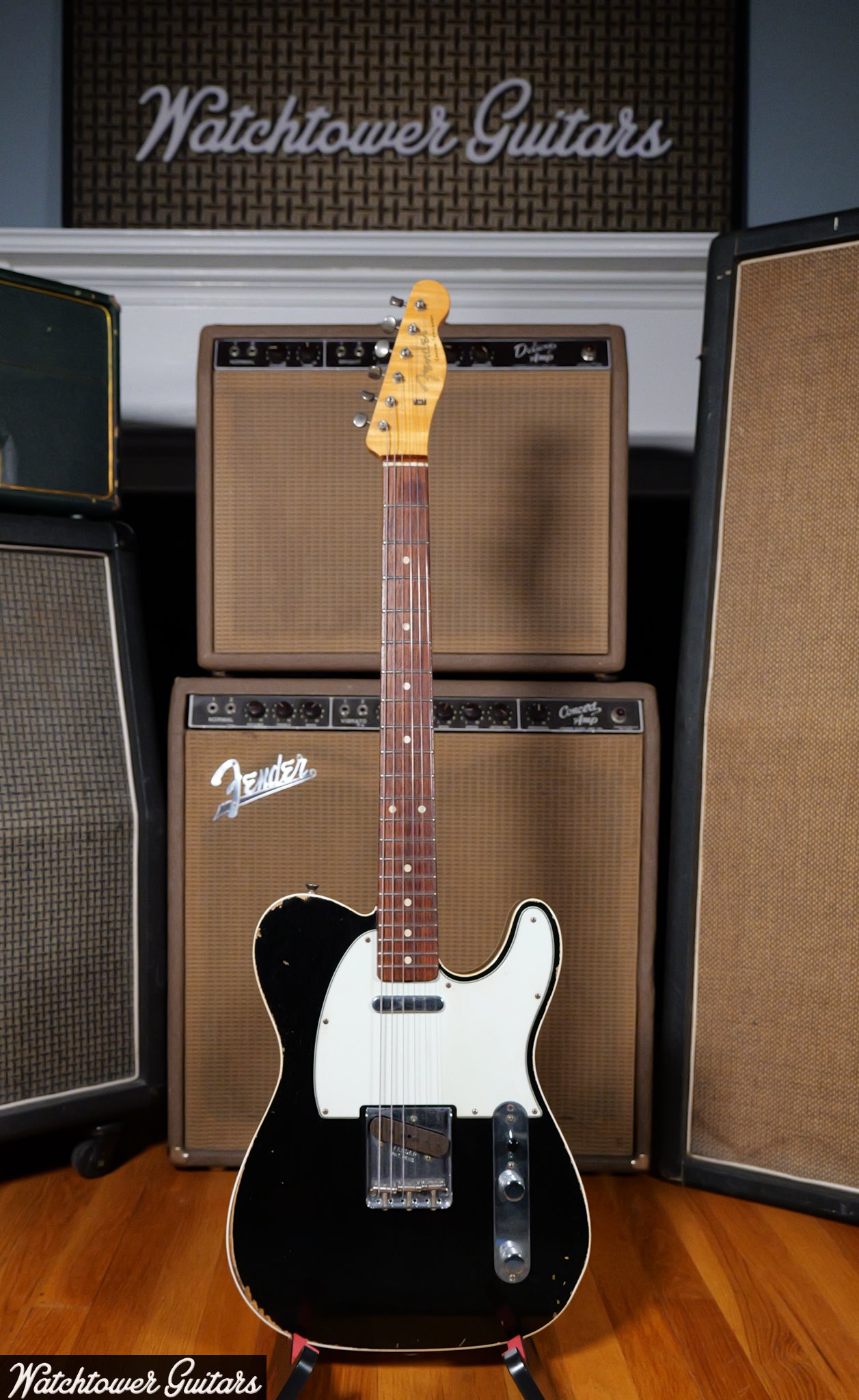 2015 Fender Custom Shop Wildwood 10 '62 Telecaster Custom Black Josefina Hand Wound