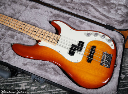 2016 Fender Precision Bass American Elite Tobacco Burst