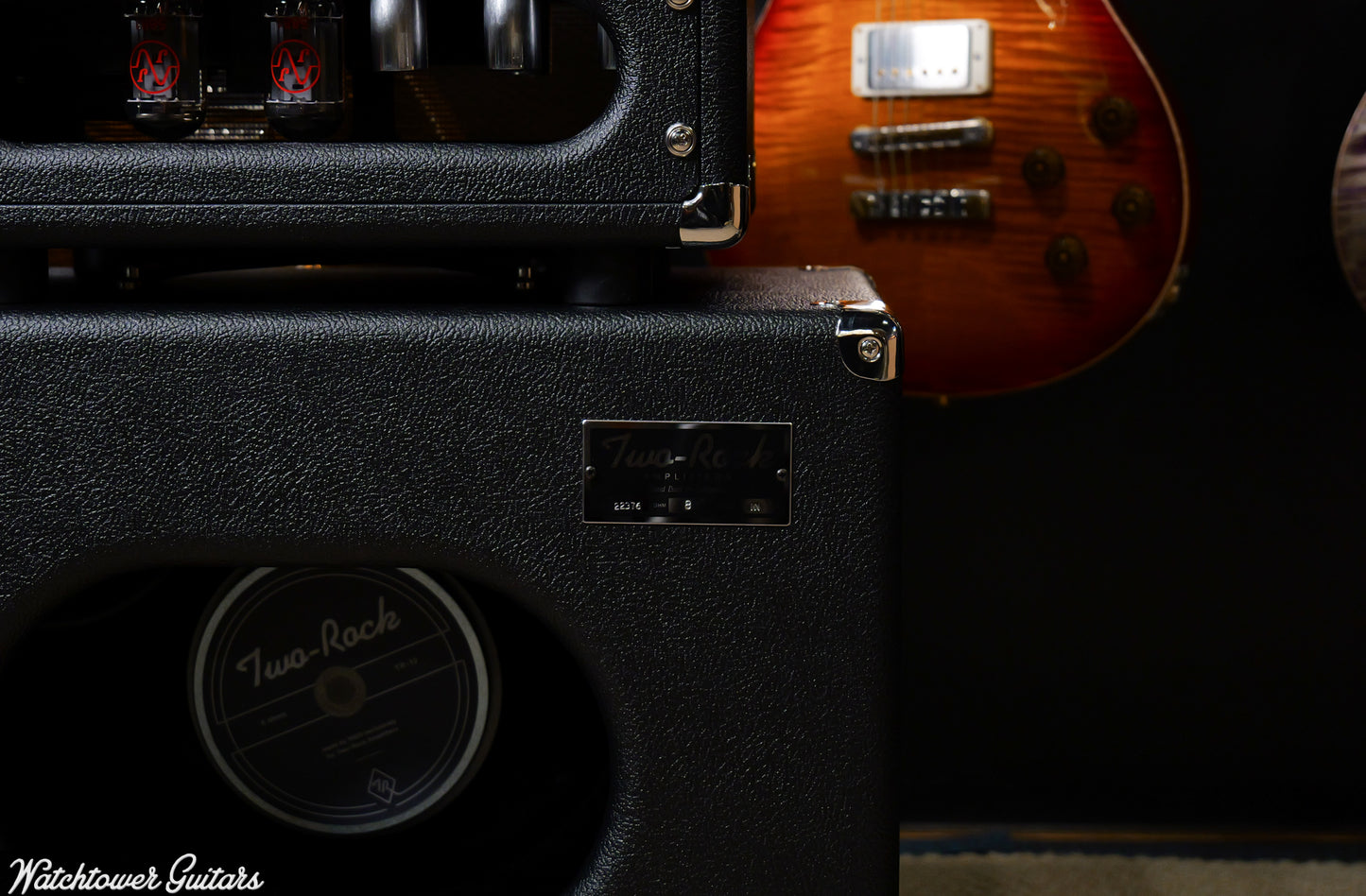 Two Rock Studio Overdrive Head & Small 1x12 Cabinet Black Bronco with Cane Grill
