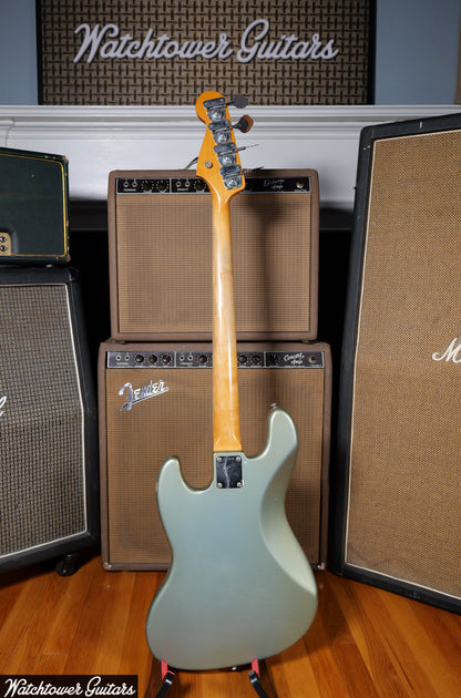 1966 Fender Jazz Bass Ice Blue Metallic & Matching Headstock