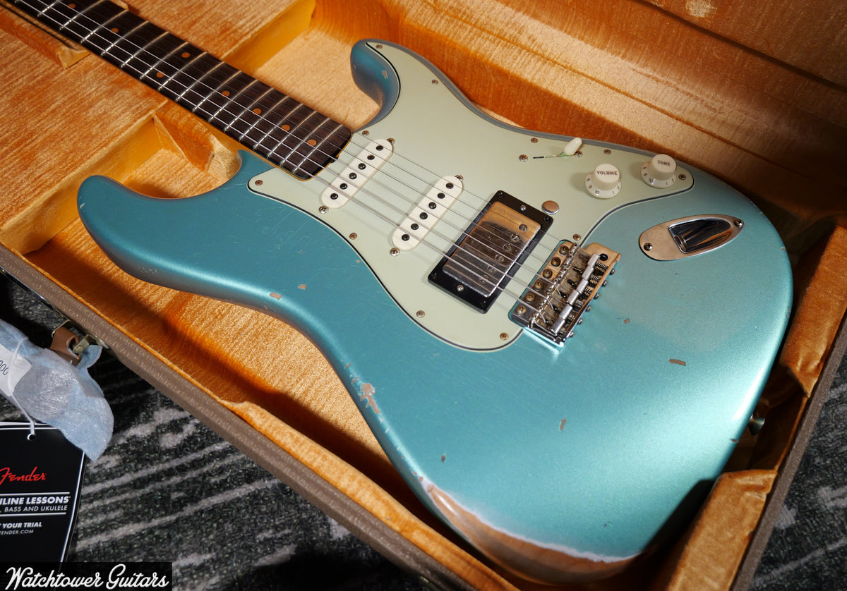 2025 Fender Custom Shop Limited '59 Stratocaster HSS Daphne Blue Metallic Relic