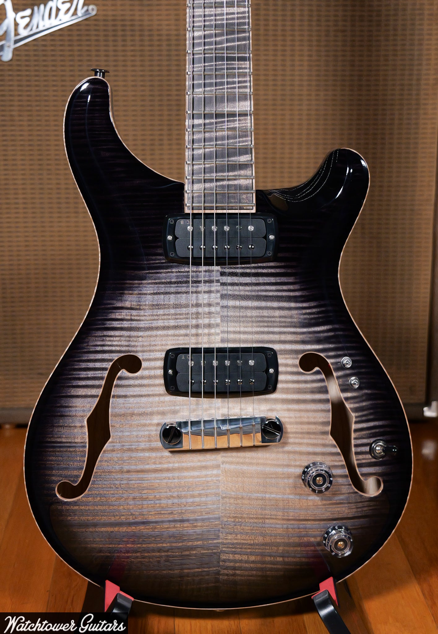 Paul Reed Smith PRS Private Stock 30th Anniversary "Birds of Feather" Hollowbody I Frostbite Glow