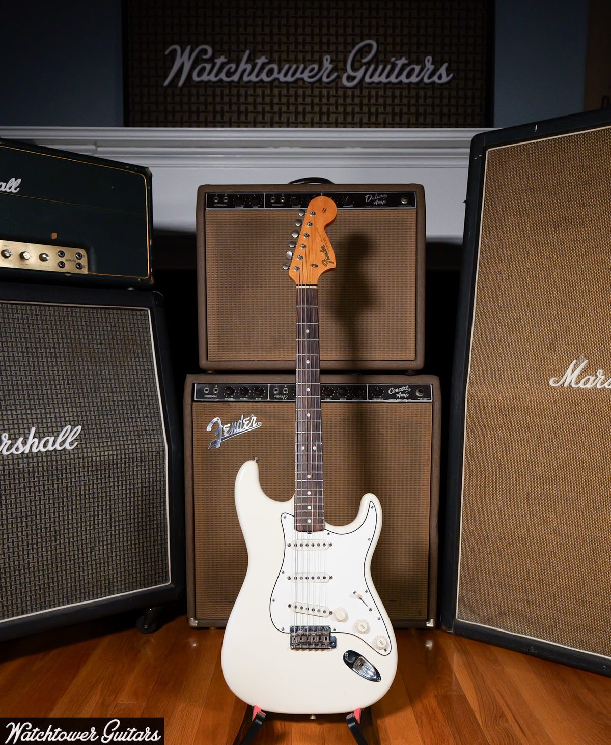 1966 Fender Stratocaster Olympic White