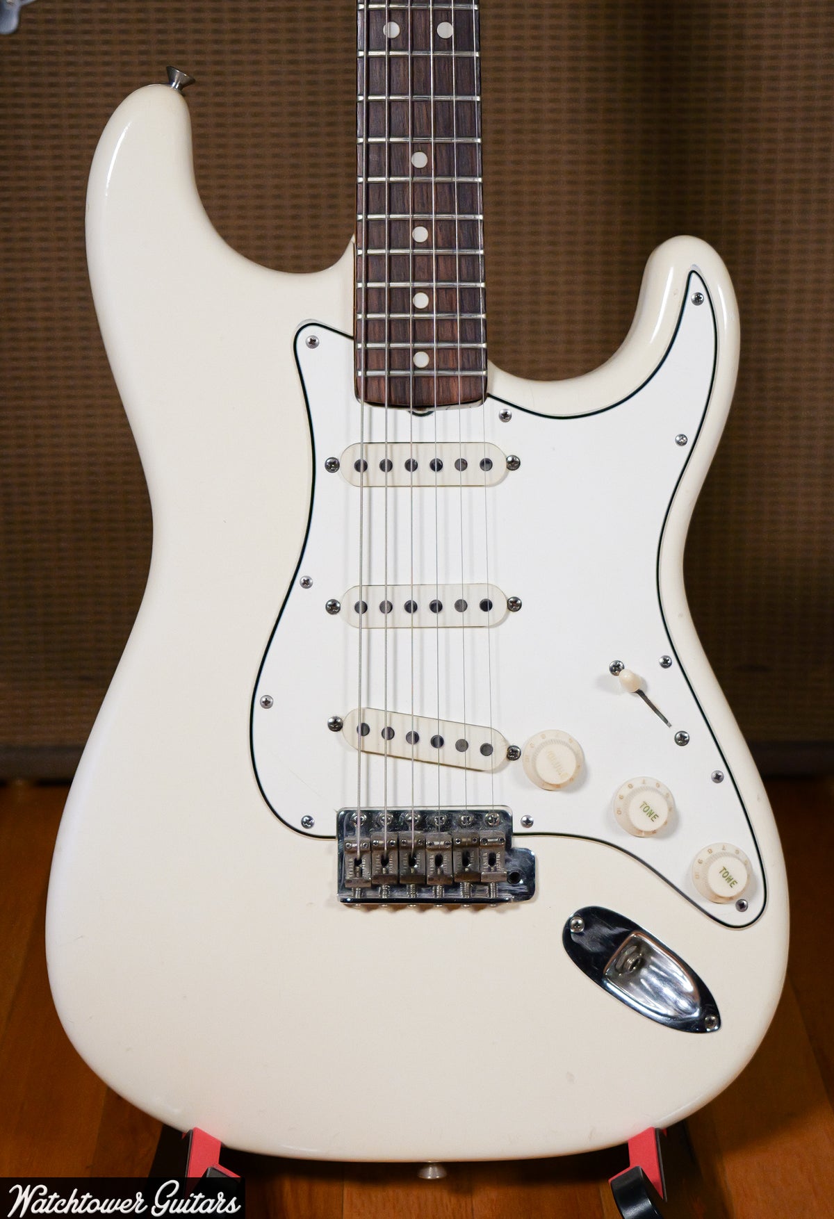 1966 Fender Stratocaster Olympic White